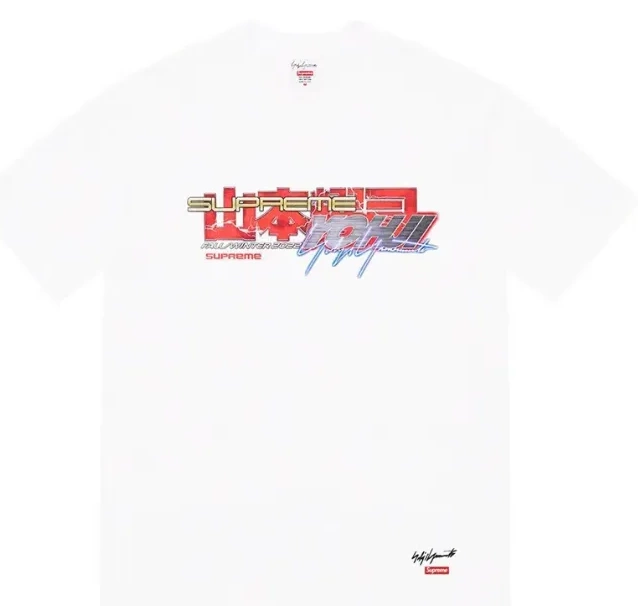 Black Joint sleeved Short L Yohji and M 22FW Yamamoto T-shirt White TEKKEN XL Tee S 0705